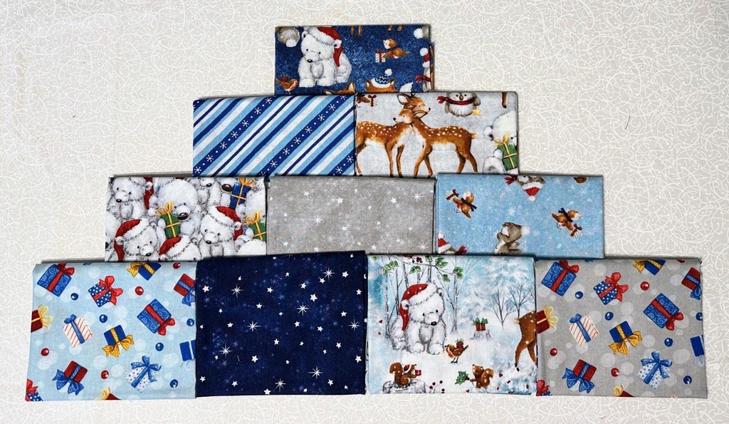 Woodland Gifts Fat Quarter Bundle From Wilmington Prints