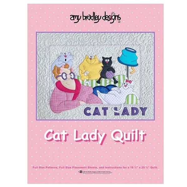 Cat Lady Quilt Pattern By Amy Bradley For Amy Bradley Designs