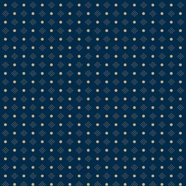 Seaside Sandbox Navy By Paula Barnes For Marcus Fabrics