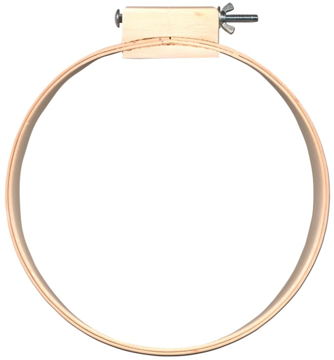 Wood 14 Inch Round Quilting/Embroidery Hoop