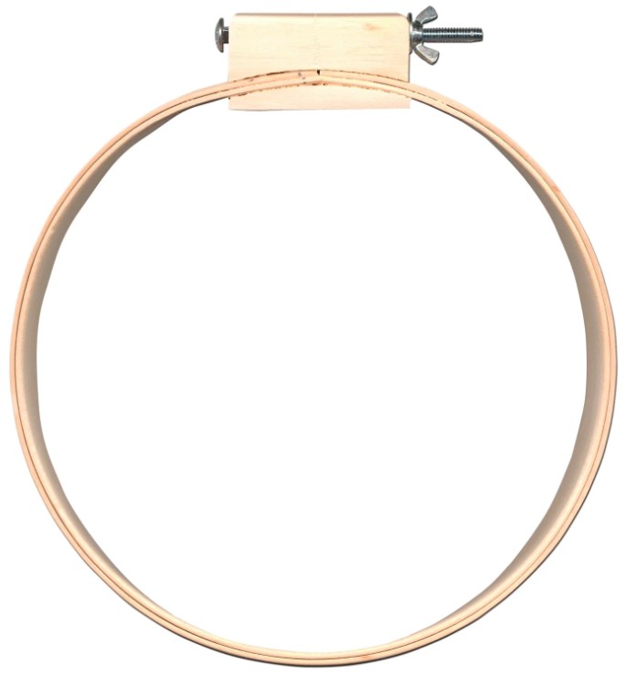 Wood 18 Inch Round Quilting/Embroidery Hoop