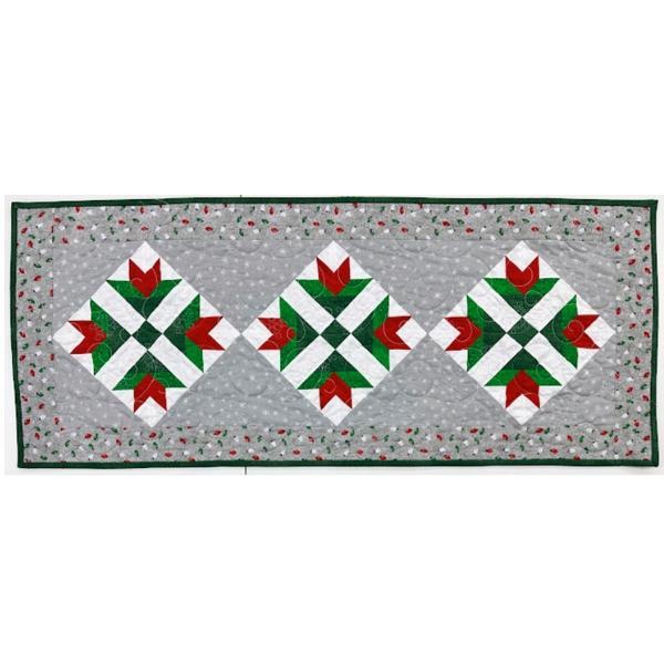 Goose Tracks Grey Tablerunner Kit