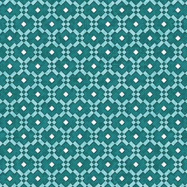 Wander Lane Two Patchwork Teal By Nancy Halvorsen For Benartex 