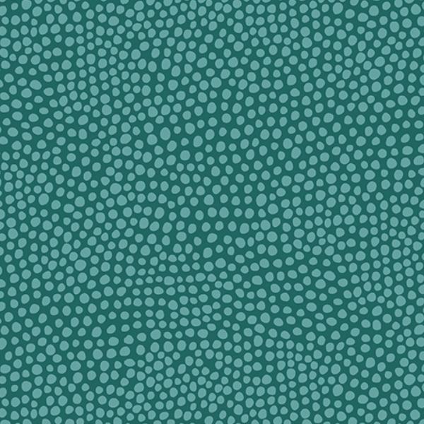 Wander Lane Two Pebbles Teal By Nancy Halvoren For Benartex