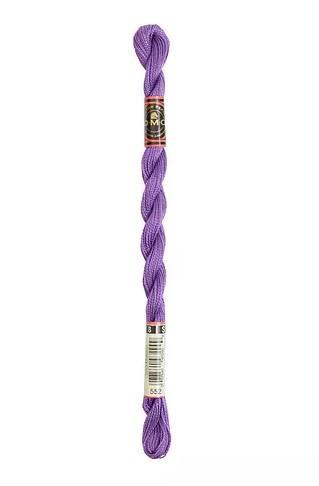 Dmc Coton Perle Violet Skein, Size 5M