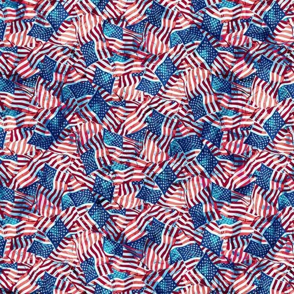 Patriot Allover Flags By Deborah Edwards & Melanie Samra For Northcott 