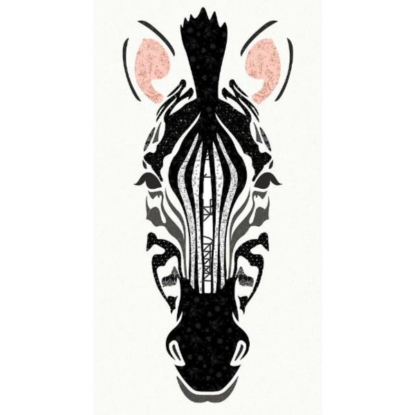 Zebra Pen & Ink Laser Cut Kit By Madi Hastings For Laser Cut Quilts 