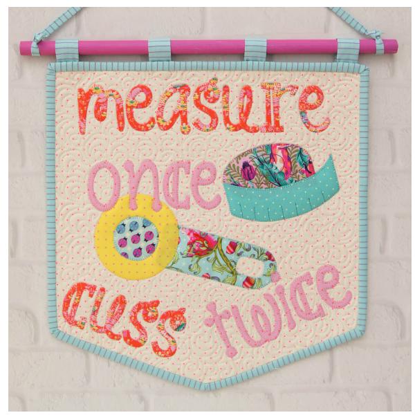 Measure Once Cuss Twice Laser Cut Kit By Jemma Flendt For Laser Cut Quilts 