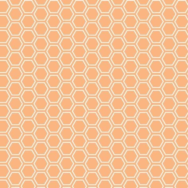 Kimberbell Basics Honeycomb Orange By Kim Christopherson For Maywood Studio