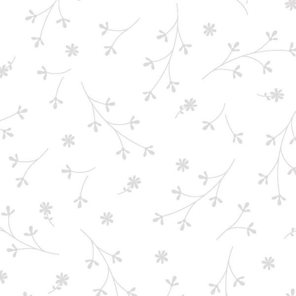 Kimberbell Basics Pretty Petals White On White By Kim Christopherson For Maywood Studio 