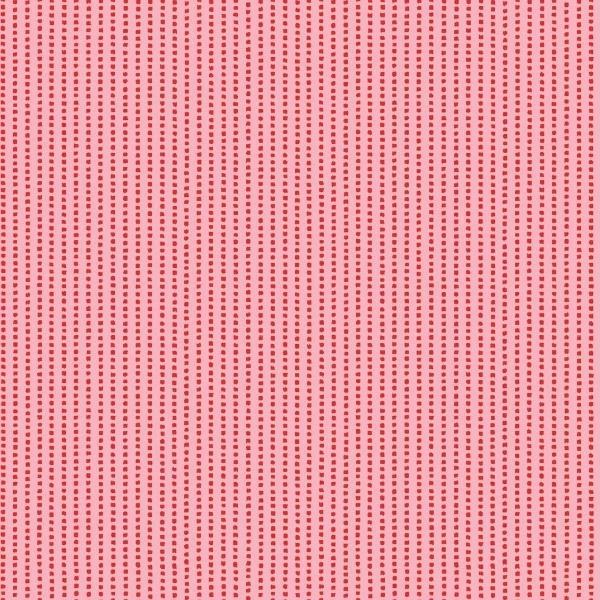 Kimberbell Basics Perforated Stripe Pink By Kim Christopherson For Maywood Studio 