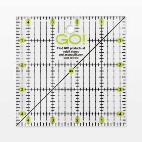 GO! Quilting Ruler 4.5"x4.5"