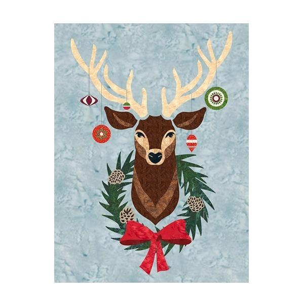 Oh Christmas Deer Laser-Cut Kit By Diana Hatfield For Laser Cut Quilts 