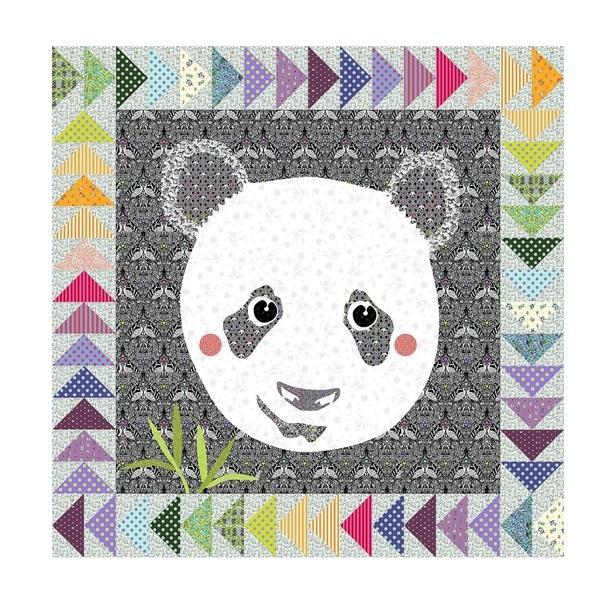 Spots-Panda Laser Cut Kit By Madi Hastings For Laser Cut Quilts