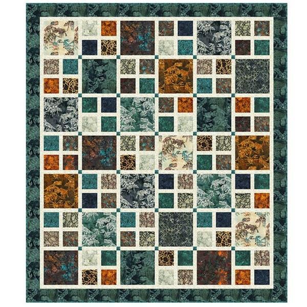 Dinosaurus Quilt Kit From Northcott