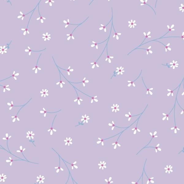 Kimberbell Basics Pretty Petals Violet By Kimberbell For Maywood Studio