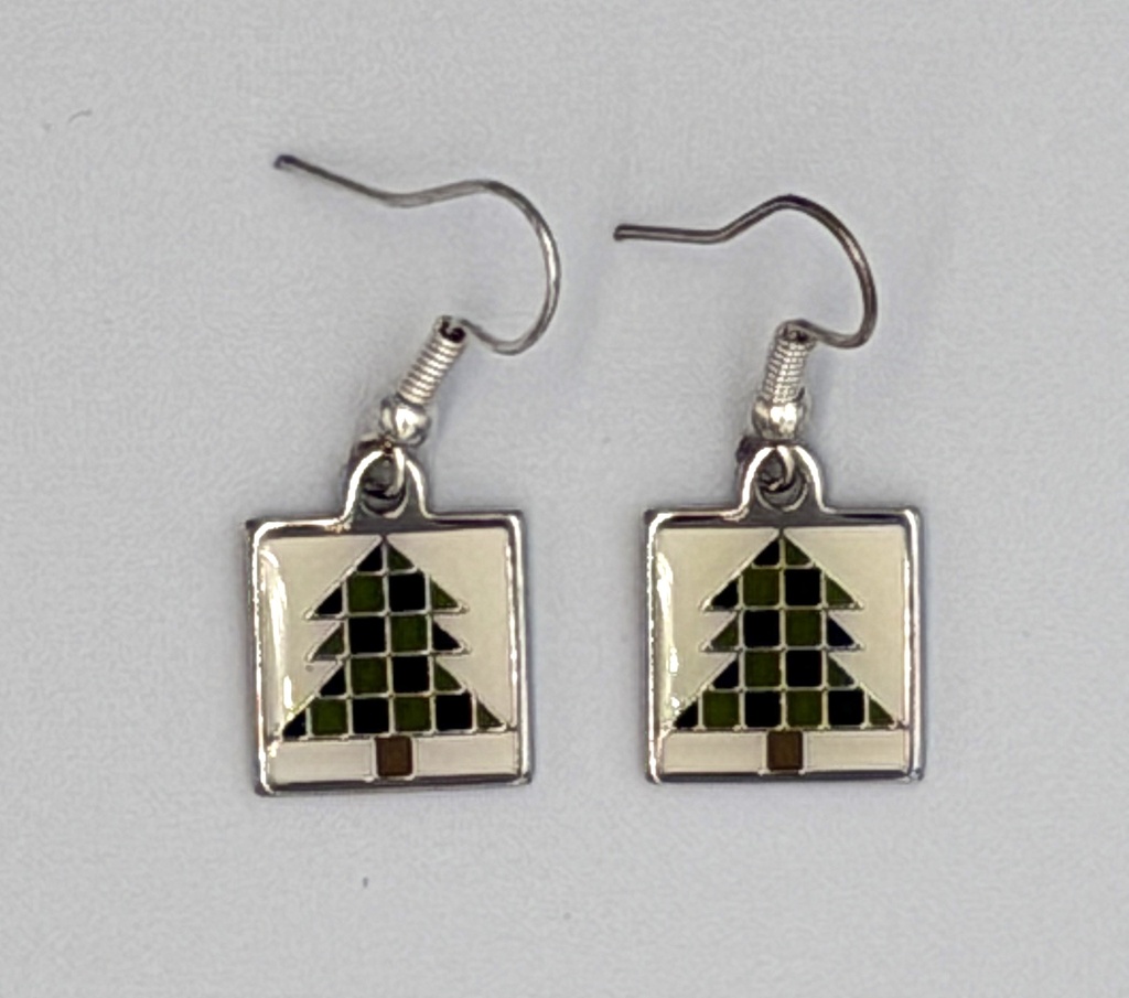 Christmas Tree Earrings