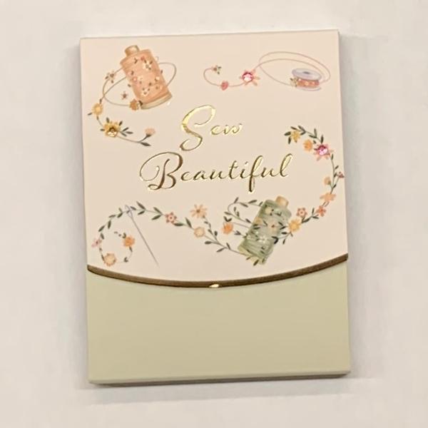 Floral Sew Beautiful Pocket Notepad From Moda