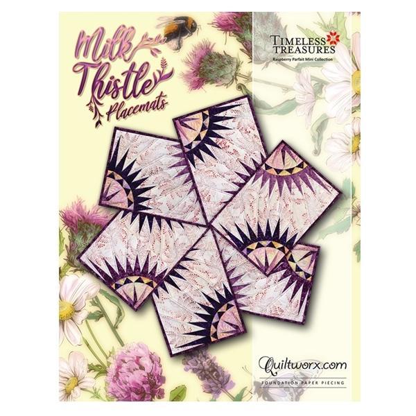 Milk Thistle Placemats Pattern By Brad & Judy Niemeyer For Quiltworx