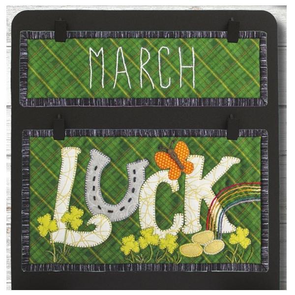 Patchabilities March Calendar Fabric Kit