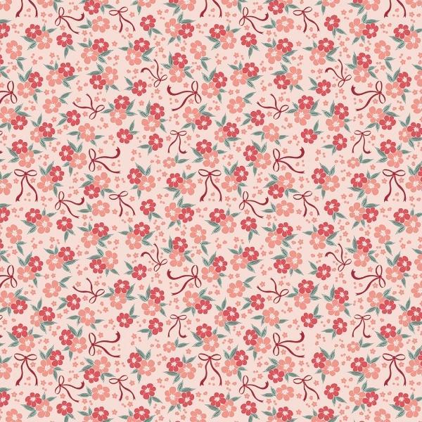 Afternoon Tea Floral Blush By Beverly Mccullough For Riley Blake Designs 