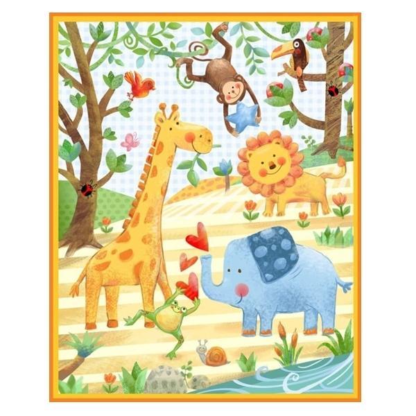 Wee Ones Jungle Party From Oasis Fabrics 