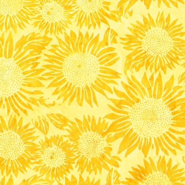 All Things Spice Sun Sunflower Bali Batiks From Hoffman