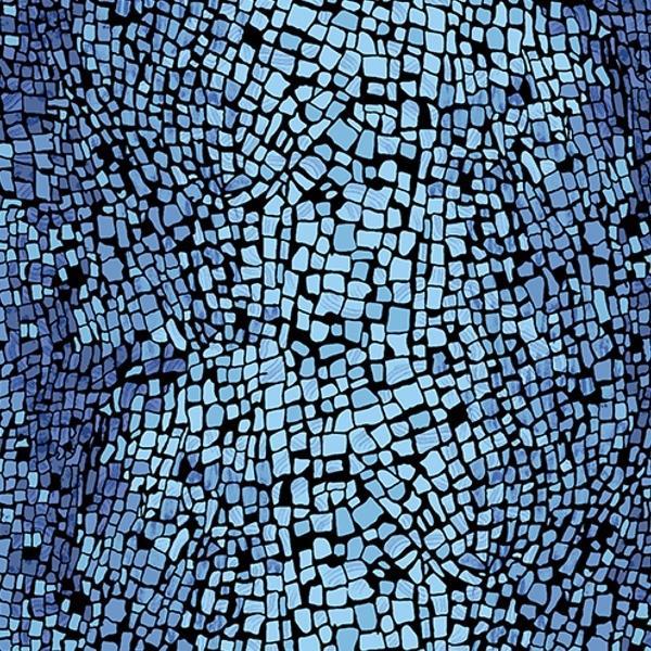 Gemma Blue Chalcedony By Eye Candy Quilts For Andover