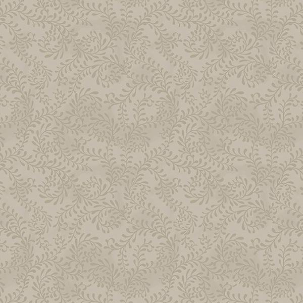 Swirling Leaves Tan By Danielle Leone For Wilmington Prints 