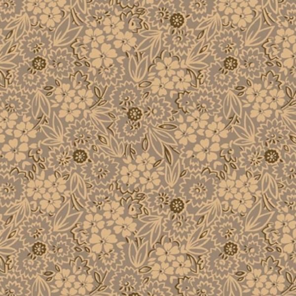 Quiet Grace Scatter Garden Taupe/Gray By Kim Diehl For Henry Glass 