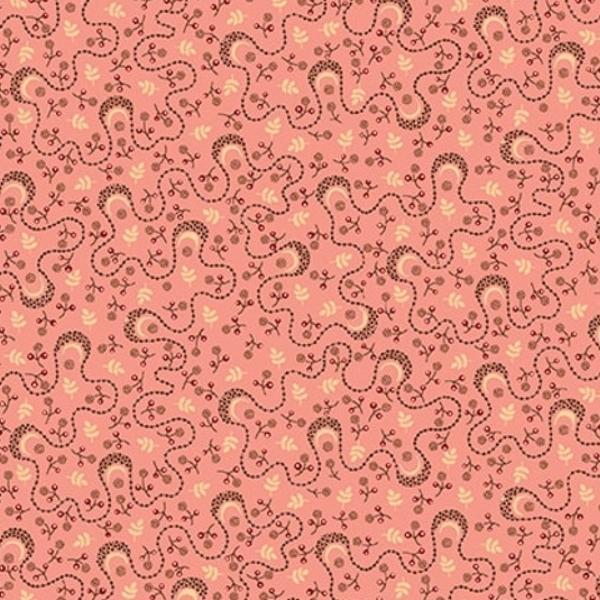 Quiet Grace Berry Patch Pink By Kim Diehl For Henry Glass