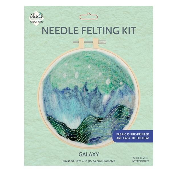 Needle Felting Kit Galaxy From Needle Creations