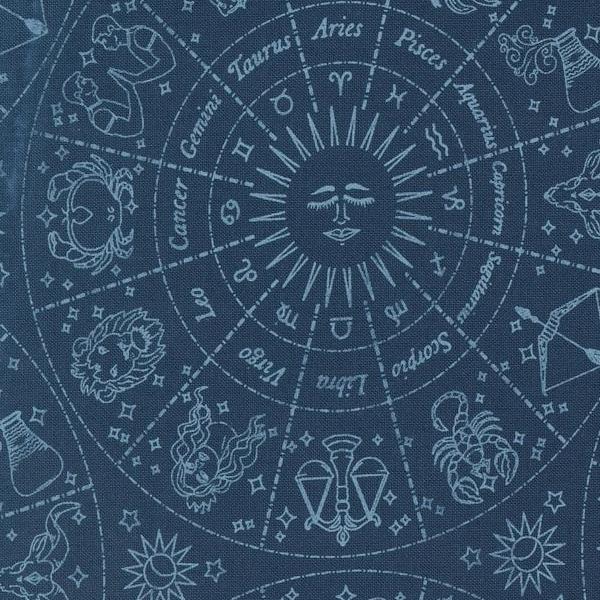 Starry Sky Night Zodiac By April Rosenthal For Moda Fabrics 