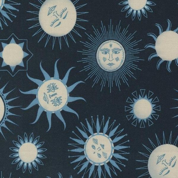 Starry Sky Mist Midnight Sun By April Rosenthal For Moda Fabrics 