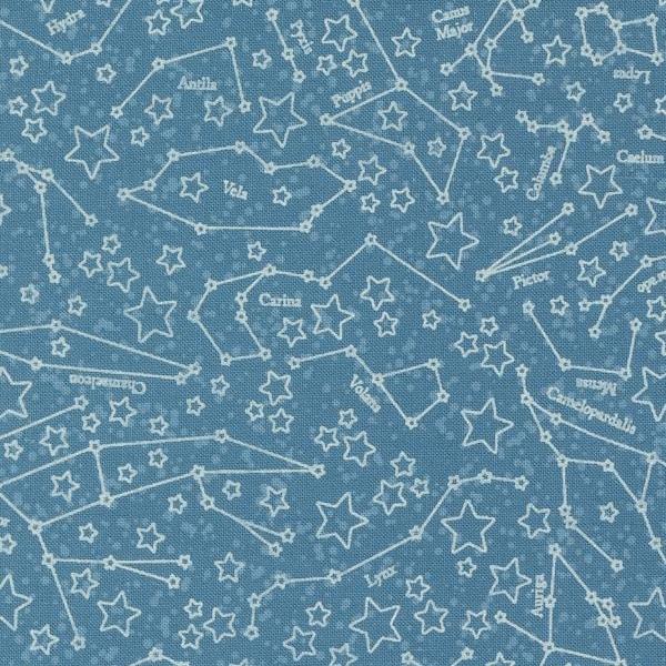 Starry Sky Evening Constellations By April Rosenthal For Moda Fabrics 