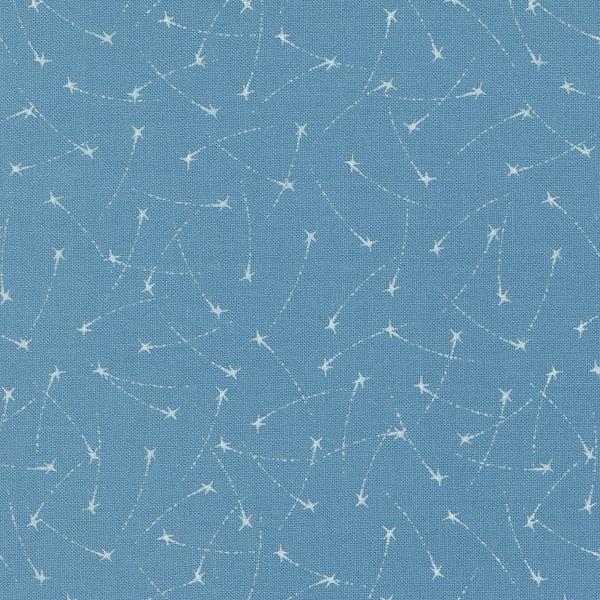 Starry Sky Midday Shooting Stars By April Rosenthal For Moda Fabrics 