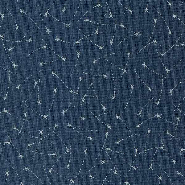 Starry Sky Night Shooting Stars By April Rosenthal For Moda Fabrics 