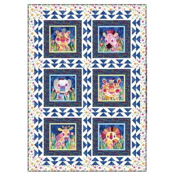 Wild At Heart Quilt Kit From P&B