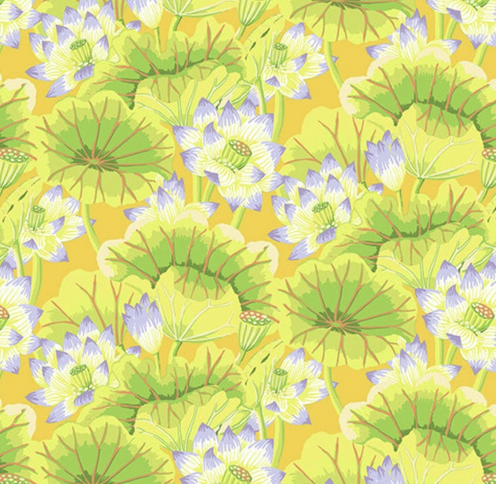 Kaffe Fasset Collective Classics Lake Blossoms Yellow from Free Spirit