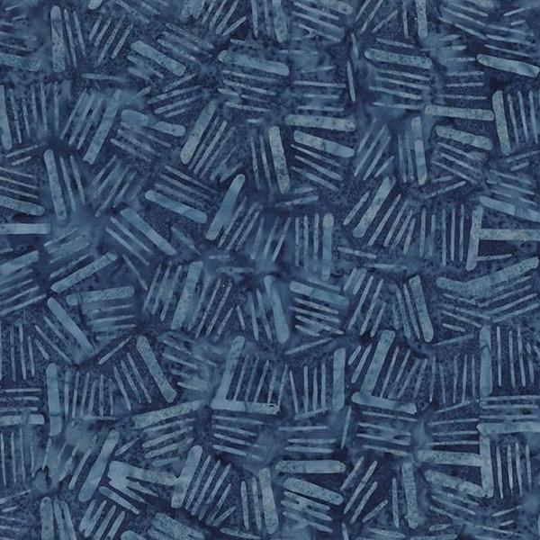 Blue Smoke Batiks Sticks Denim From Wilmington Batiks