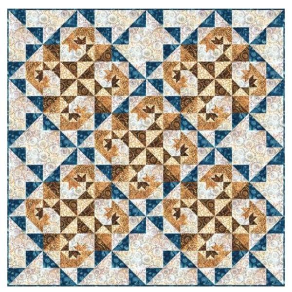 Carolina Shore Quilt Kit From Hoffman