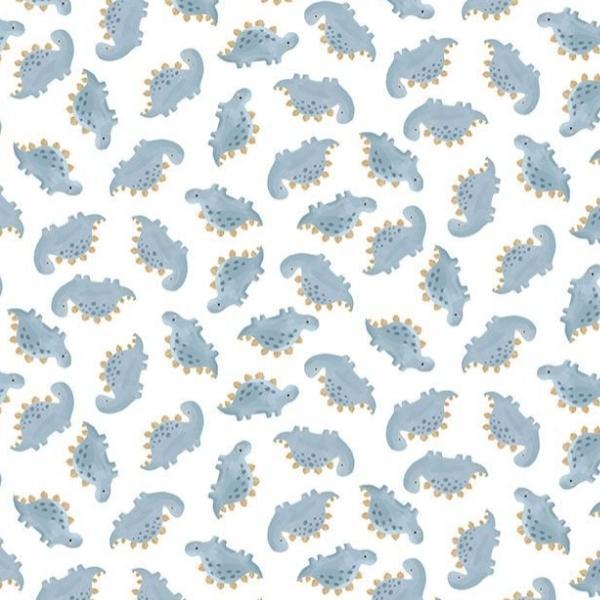 I Dig You Roarsome White By Dear Stella Collection For Dear Stella