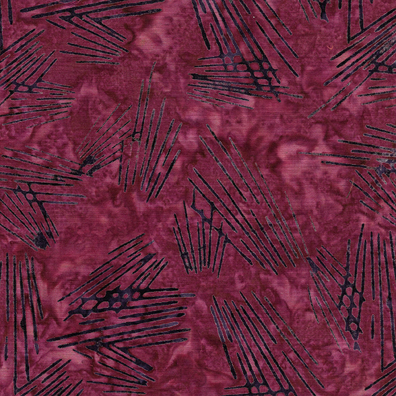 Chromatic Batik Lines Pink Sangria