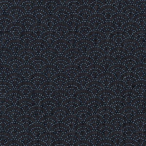 Sevenberry Kasuri Wave Midnight By Sevenberry For Robert Kaufman