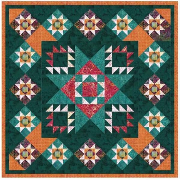 Star Cruiser Quilt Kit From Island Batik