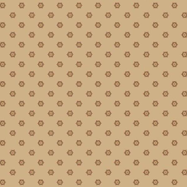 Piecemakers Sampler Flower Pop Tan By Pam Buda For Marcus Fabrics