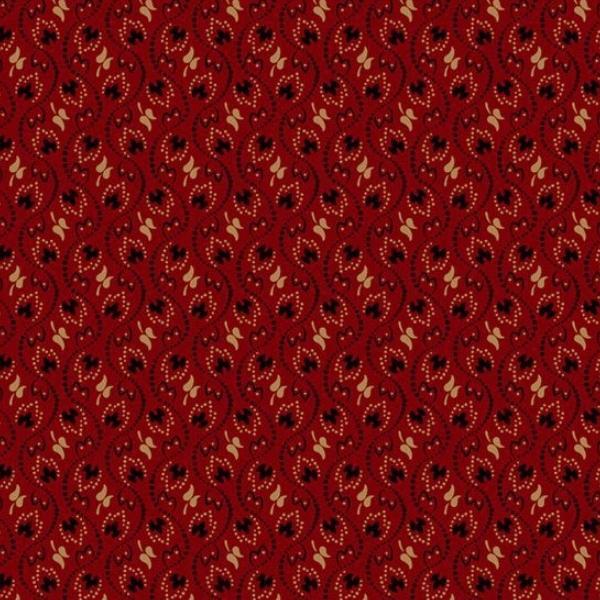 Piecemakers Sampler Here & There Red By Pam Buda For Marcus Fabrics 