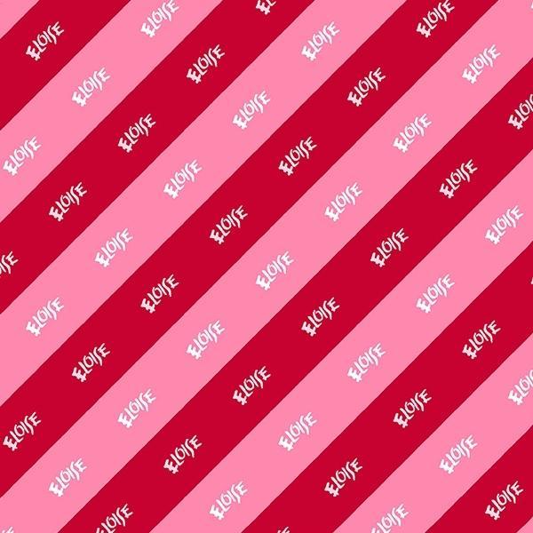 Eloise Rawther Good Bias Stripe Red for Windham Fabrics