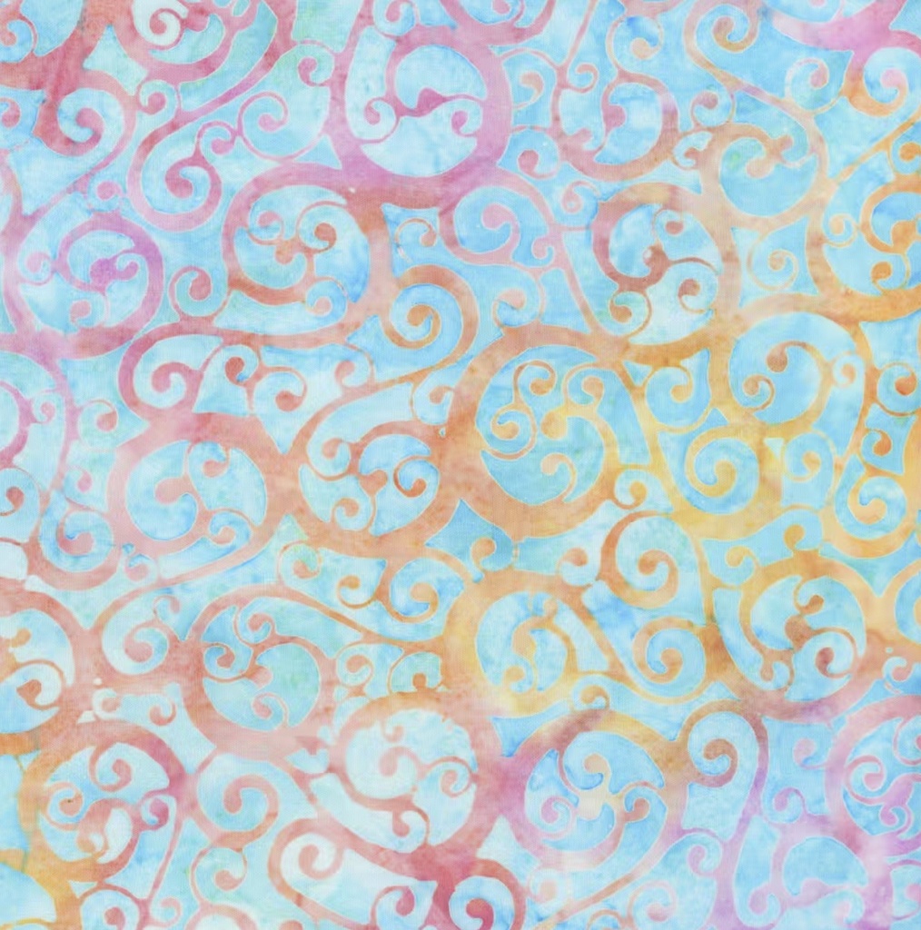 Artisan Batiks: Graceful Turquoise By Lunn Studios For Robert Kaufman Fabrics 