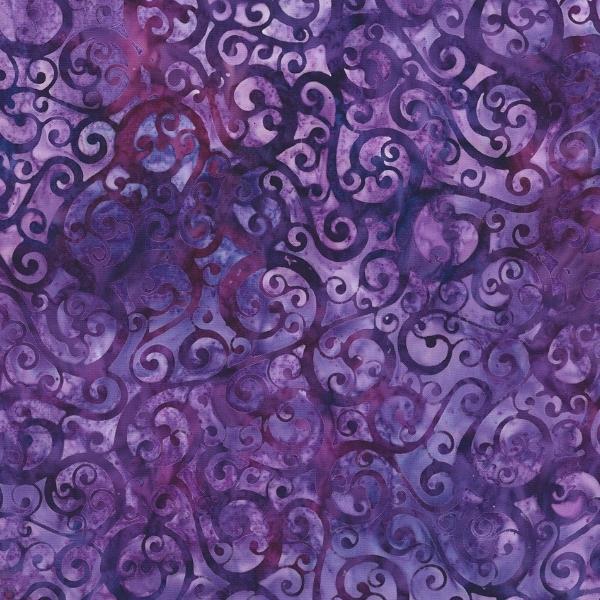 Artisan Batiks: Graceful Purple By Lunn Studios For Robert Kaufman Fabrics 